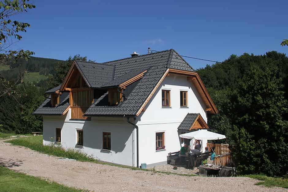 Zebau - Wiederaufbau eines Salzkammergut-Hauses