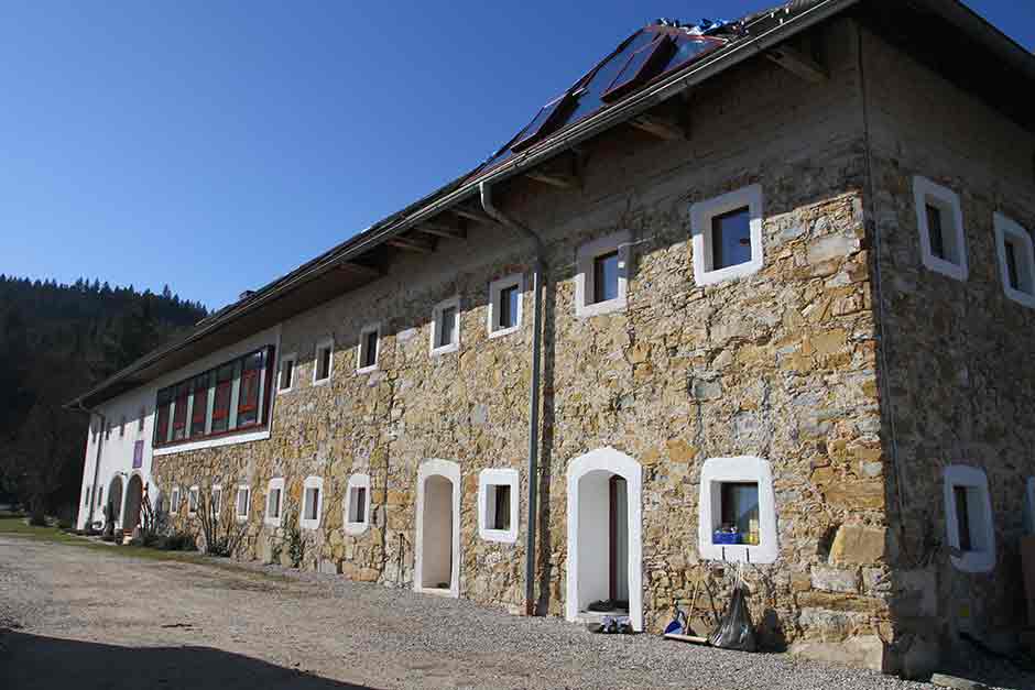 Zebau - Umbau Buddhistisches Zentrum in Scharnstein